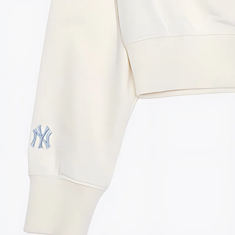MLB New York Yankees New York Yankees Sweatshirt Women's Cream-4