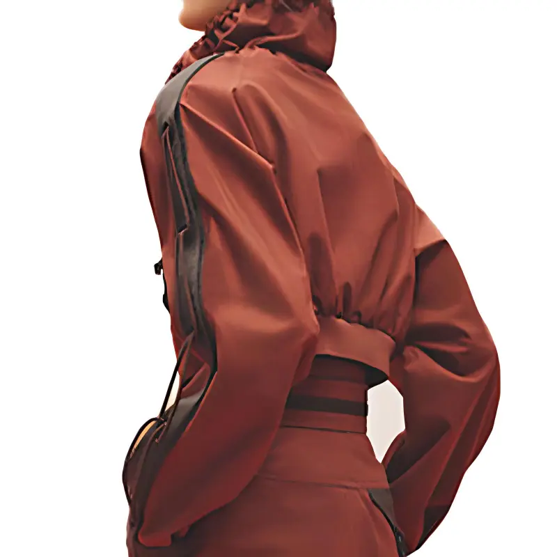 HERMES Cropped Coats Women's Bruntal-3