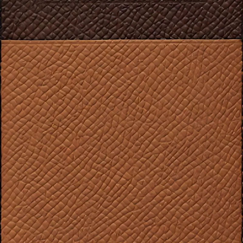 HERMES City Epsom Calfskin Card Holder Wallet Men's Black/Chocolate/Gold-3