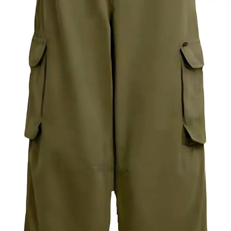 COACH SS25 Cargo Pants Men's Moss Green-1