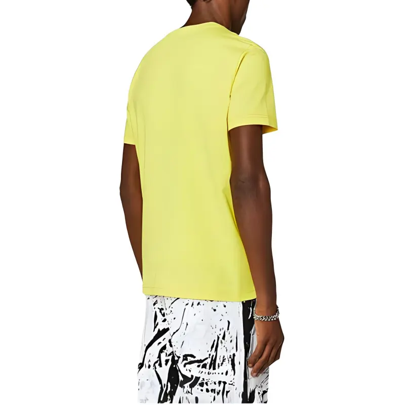 DIESEL T Shirts Men Yellow-2
