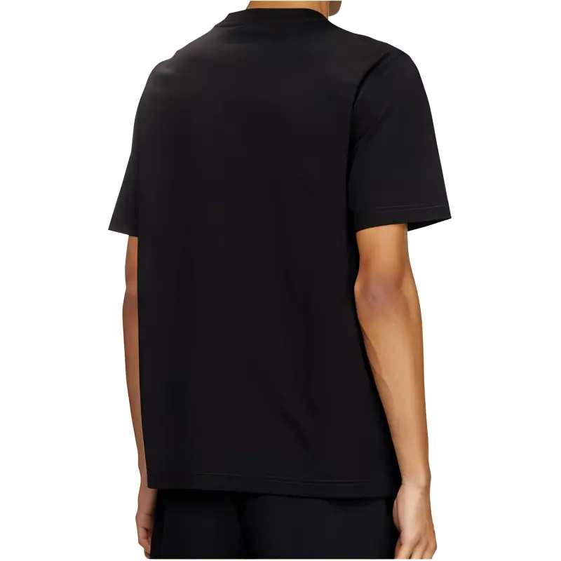 DIESEL Distressed Flocked Logo T Shirt-2