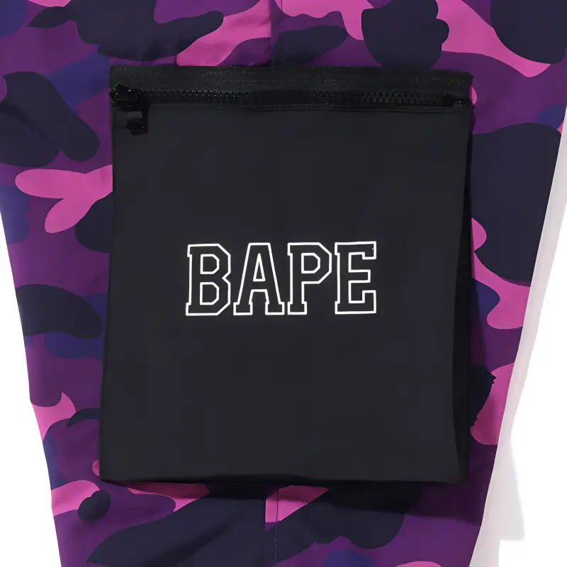 Bape Color Camo Military Pants-6