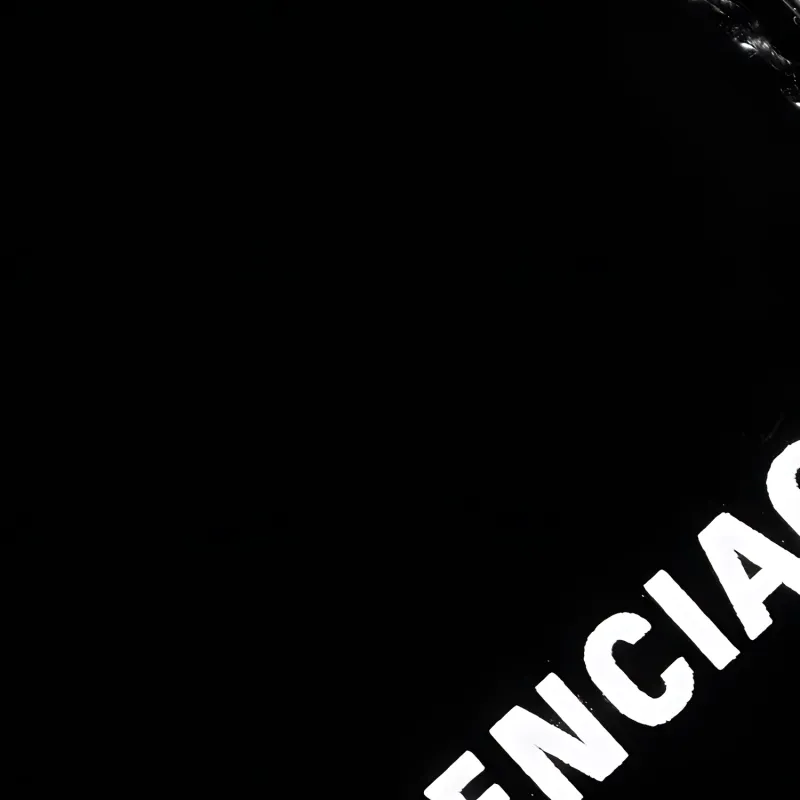 Balenciaga BISTRO Faux Patent Leather Tote Bag Shopping Bag Shoulder Bag Crossbody Bag Handbag Extra Mini Women's Black-3
