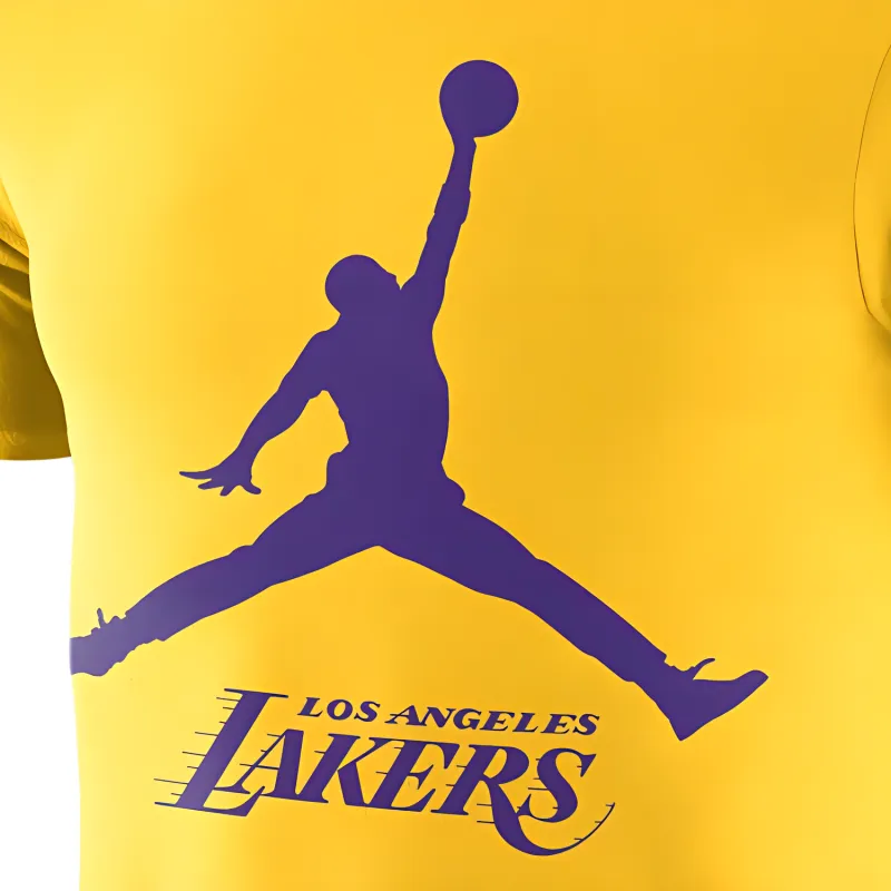 Jordan Los Angeles Lakers Essential Men's Jordan Nba T Shirt-2
