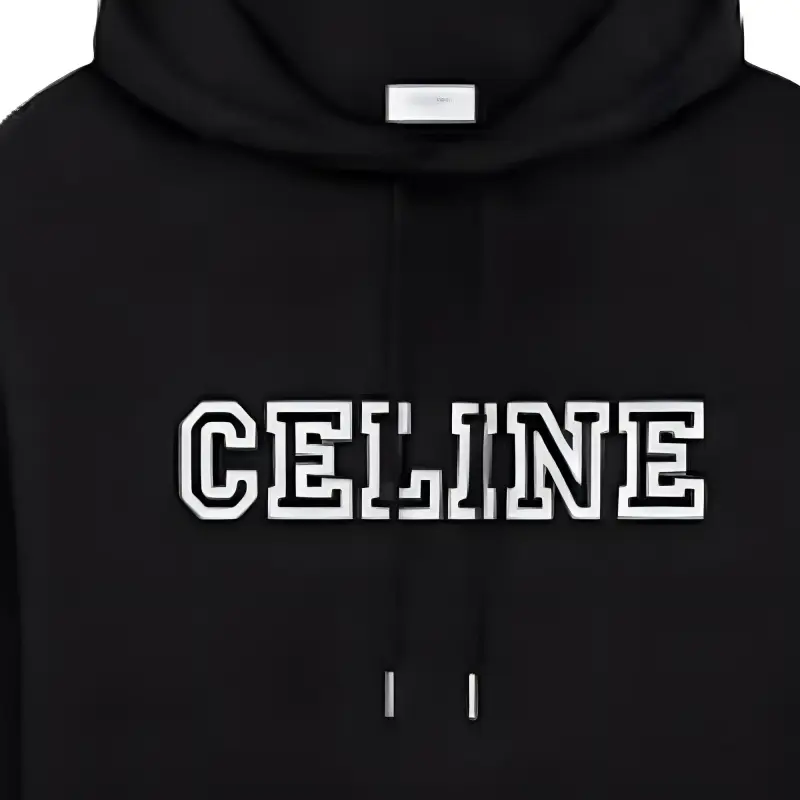 CELINE Sweatshirts Men Black-2