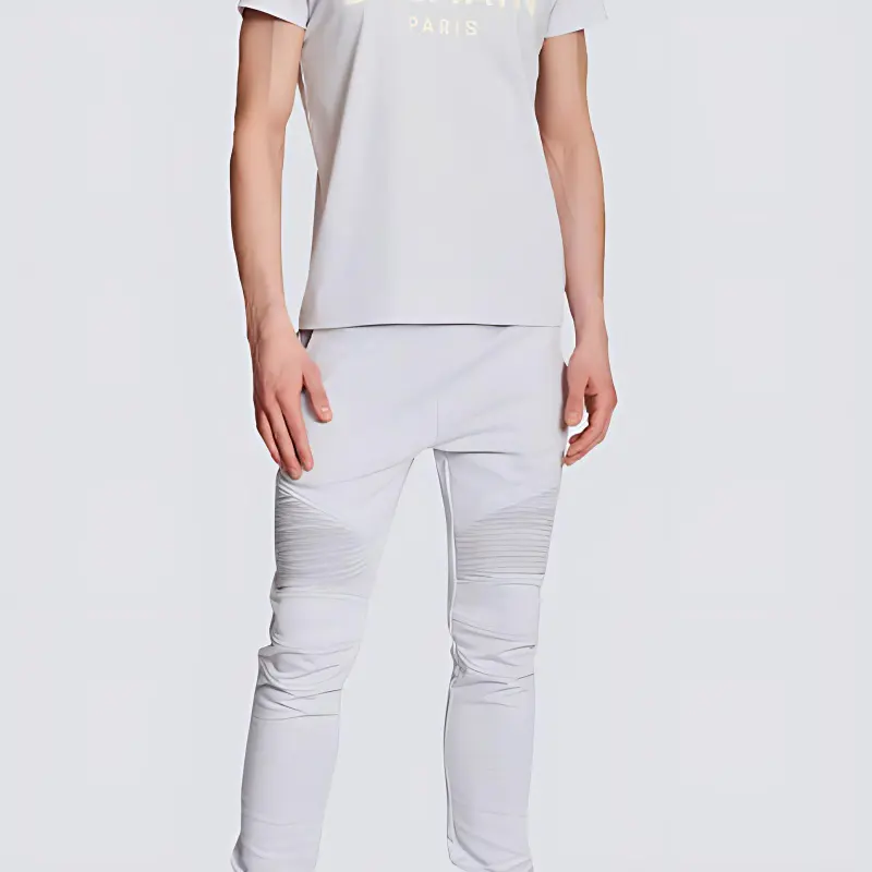 BALMAIN T-Shirts Men Blue-6