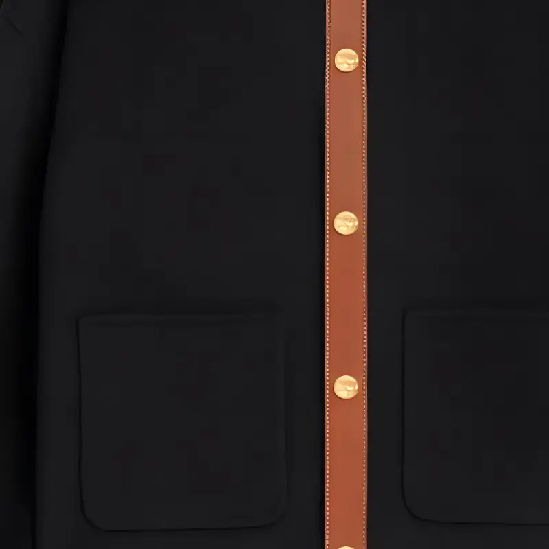 CELINE Cardigan Jacket In Double Face Cashmere-3