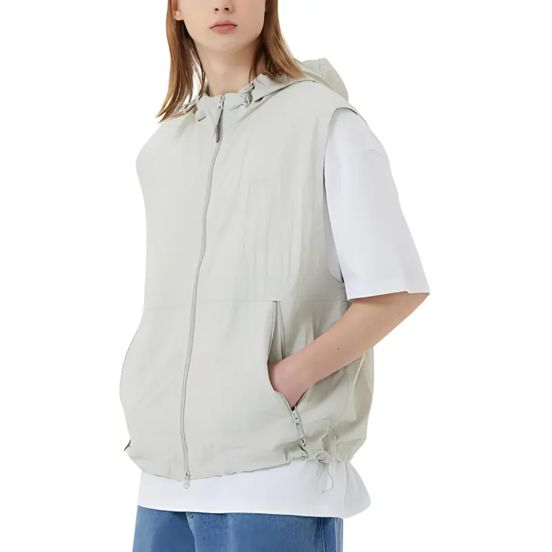 Lee Vests Men Light Gray-2