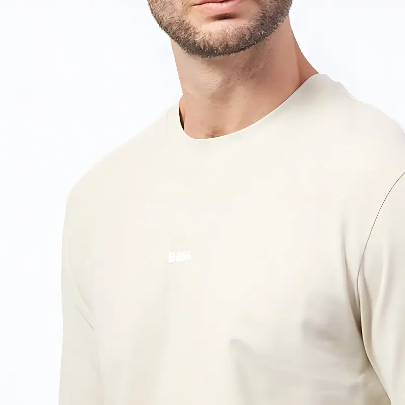 HUGO BOSS T Shirts Men Beige-3