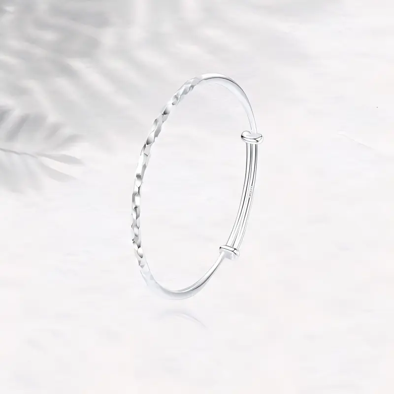 Chongqing Gold Store S999 Fine Silver Bangles Women's-1