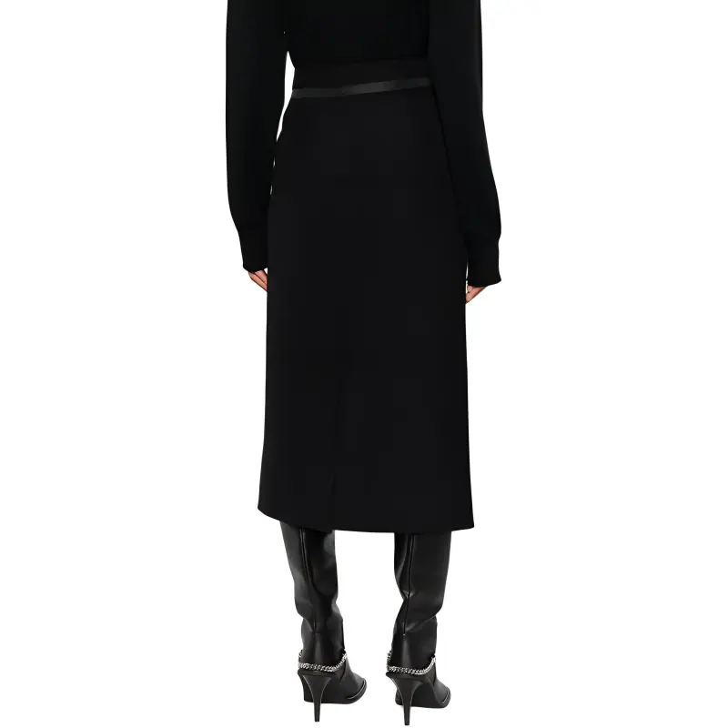 FENDI Casual Long Skirt Women's Black-5