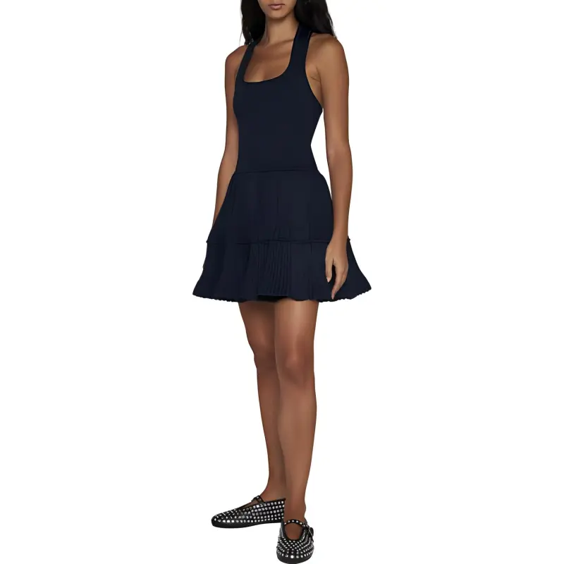 Alaia Crinoline Ruffled Minidress-1