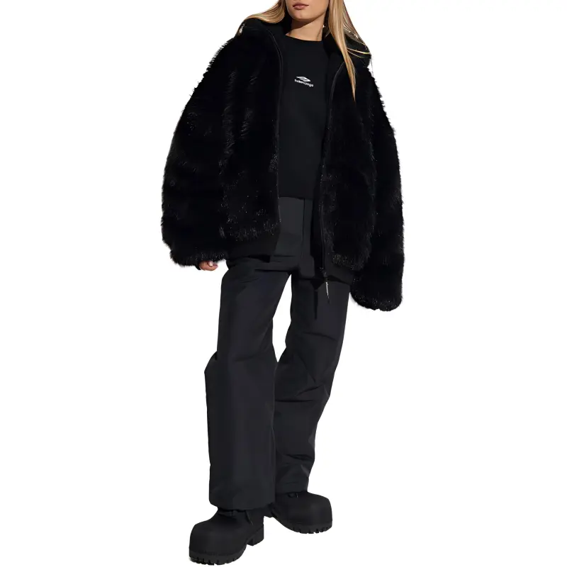 Balenciaga Faux fur Ski Jacket-1