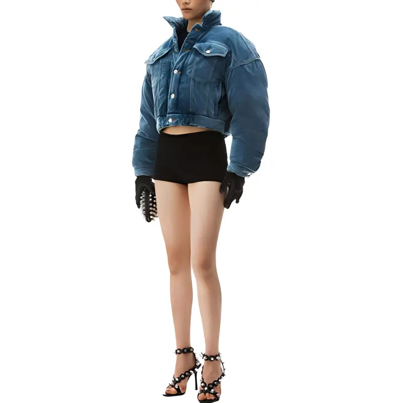 Alexander Wang Trucker Padded Jacket-1