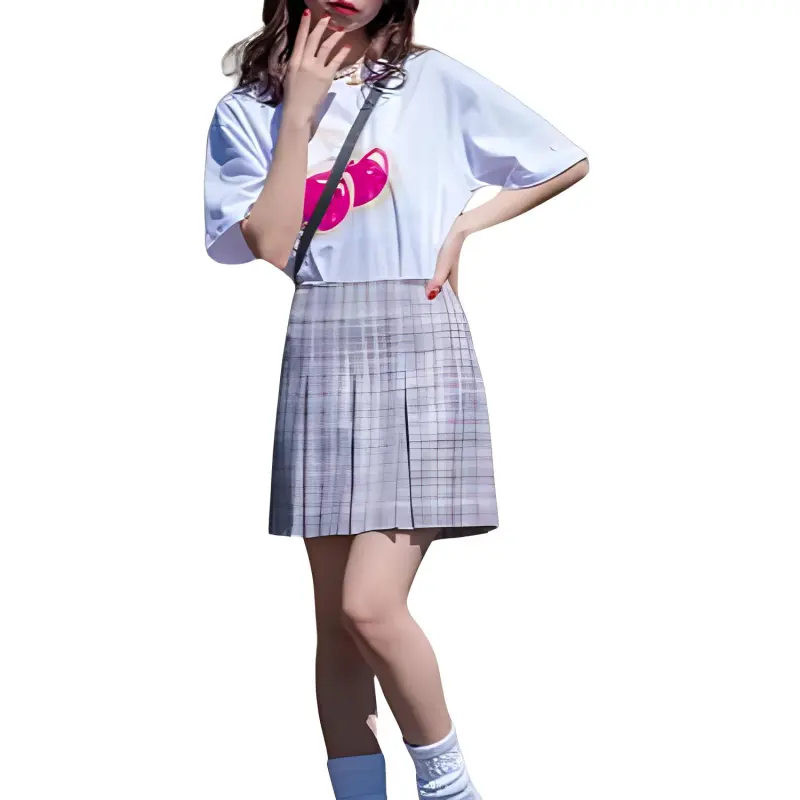 Kirsh Casual Short Skirts Women's Purple-5