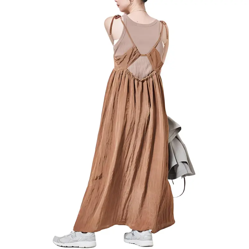 FREAK'S STORE Slip Dress Women's Light Umber-1