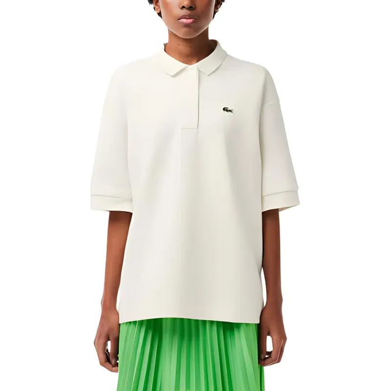 LACOSTE Polo Shirt Women's White-2