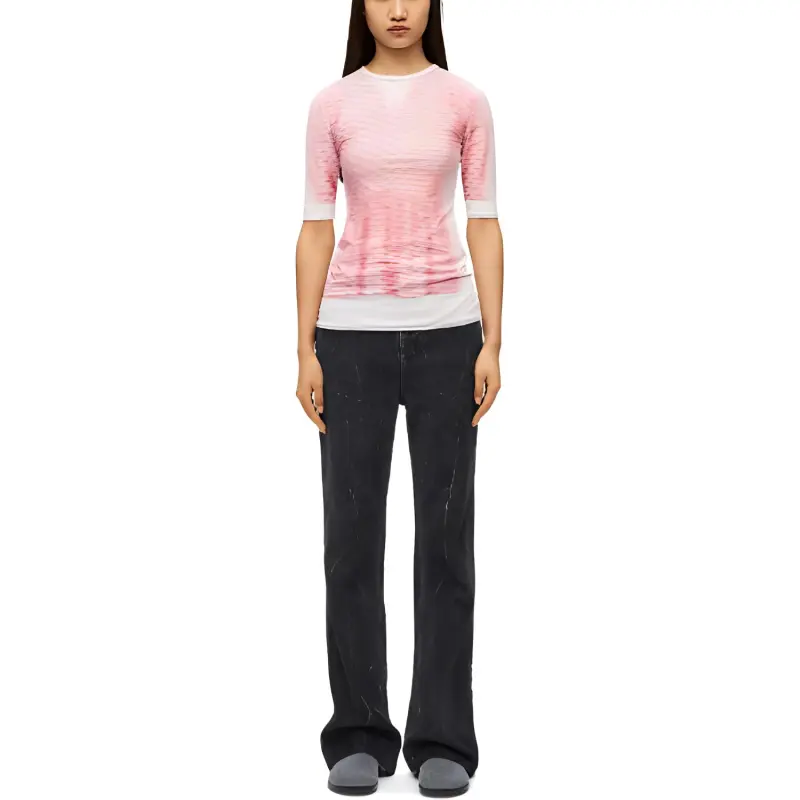 LOEWE T-Shirts Women's Pink-1