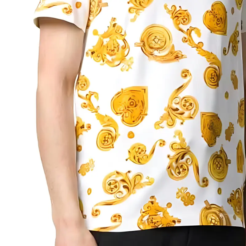 VERSACE T-Shirt Men's Multicolor-1