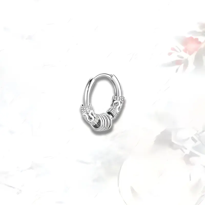 GIRATI Stainless Steel Earrings Unisex-1