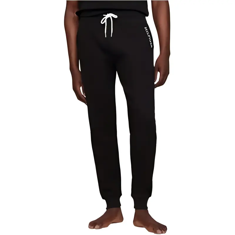 Tommy Hilfiger Knitted Sweatpants Men's Black-3