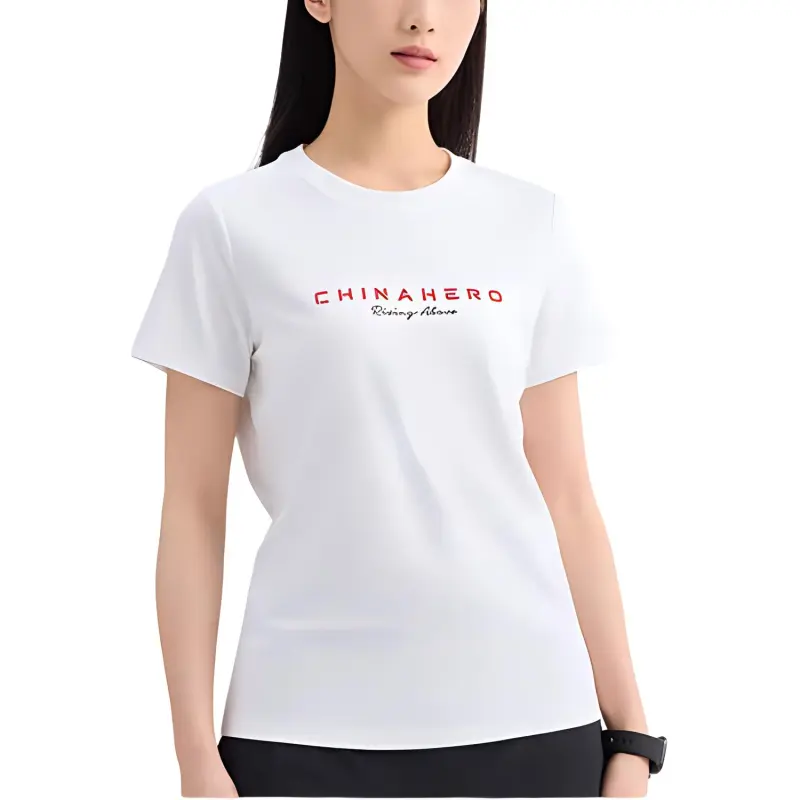 Anta Variety Training Collection Regular T Shirt Women's Snowflake White-2