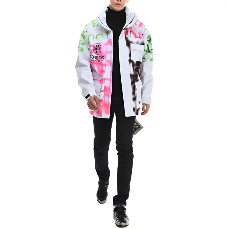 OFF WHITE Jackets Coats Men's White-1