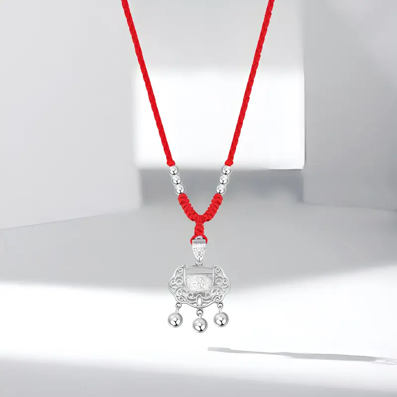 YOASOBI 999 Fine Silver Necklaces Unisex-2