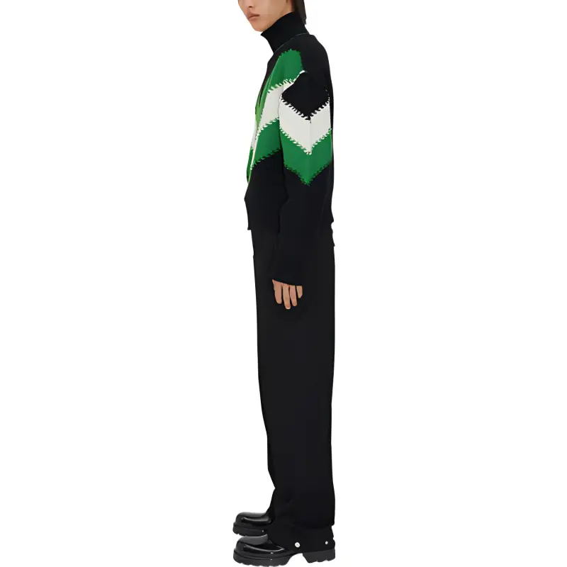 Bottega Veneta FW22 Sweater Men's Black-3