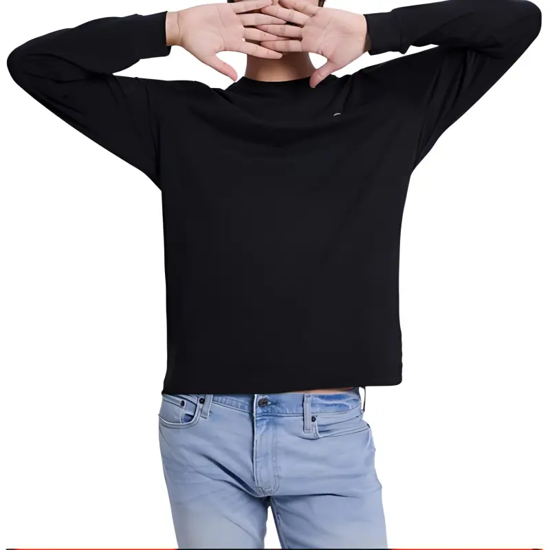 Hollister T Shirts Men Black-1