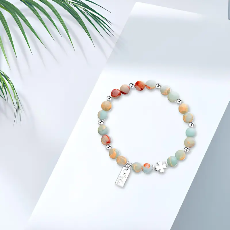 RboySe Shoushan Stone Jade Bracelets Unisex-1