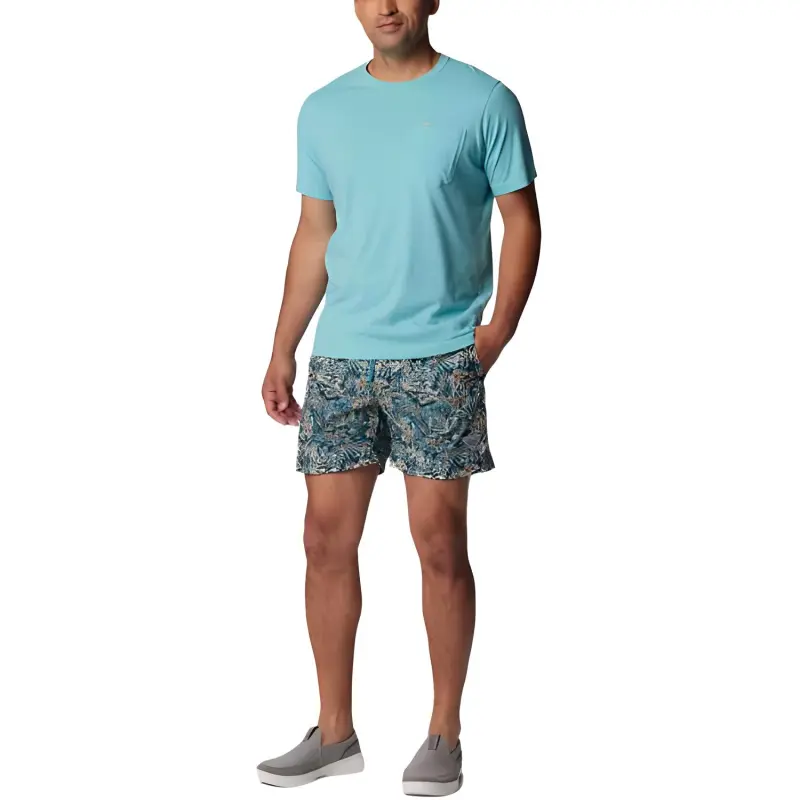 Columbia PFG Rambler™ Water Shorts Swimming Shorts Men's Midnight Blue-green-2
