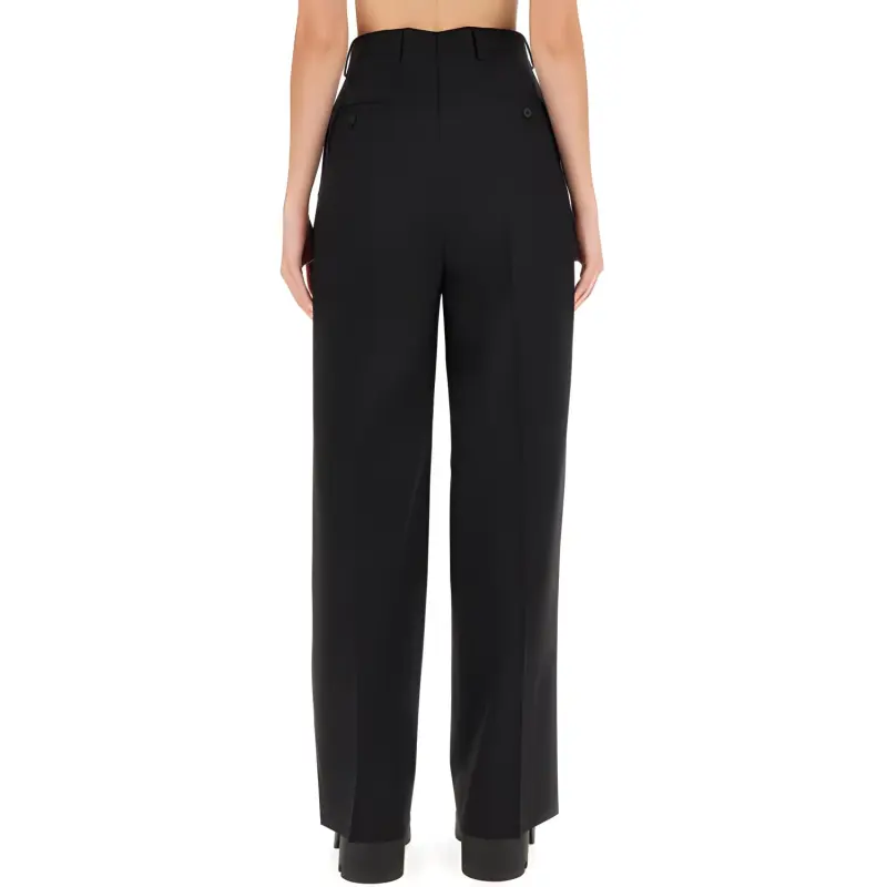 RICK OWENS Pleated Front Trousers-2