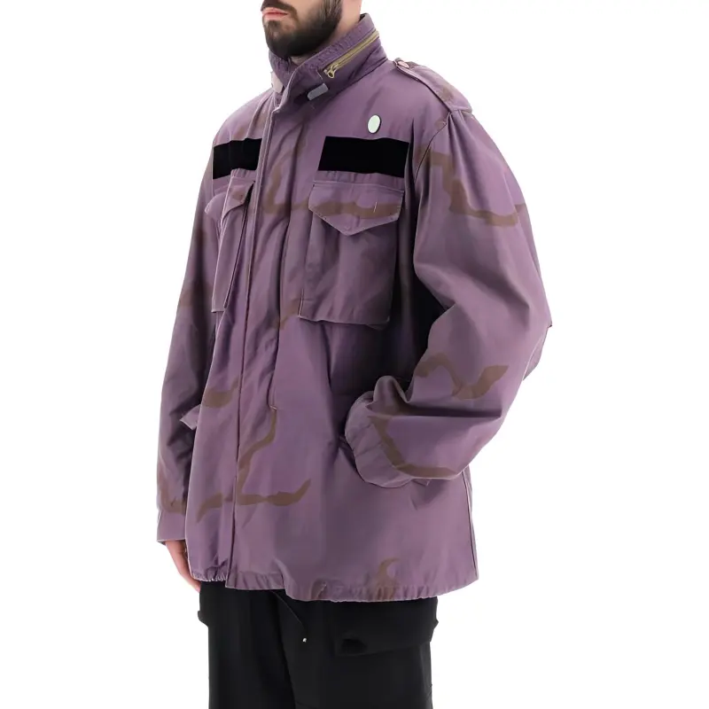 OAMC RE Work Field Camouflage print Jacket-3