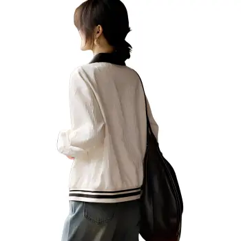 XWI Jackets & Coats Women's Ecru & Black