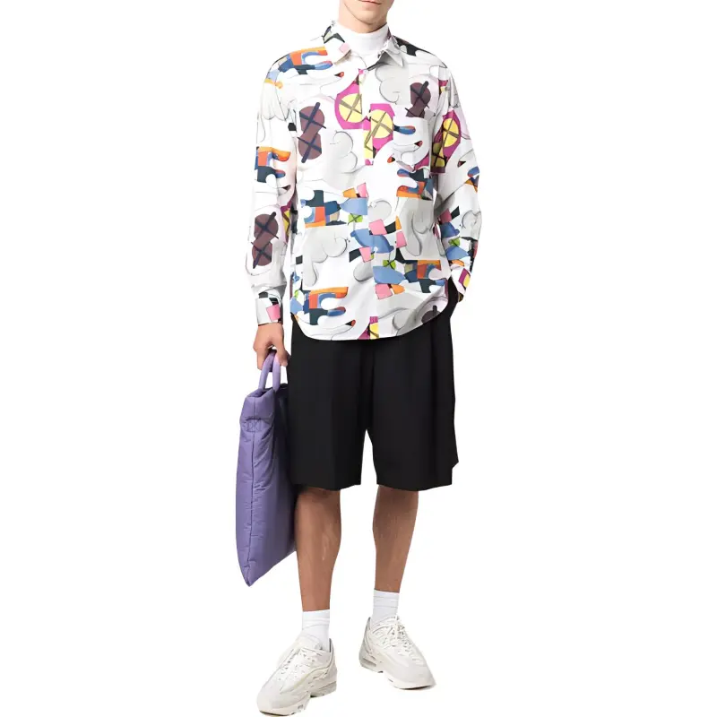 CDG Shirts Men White-2