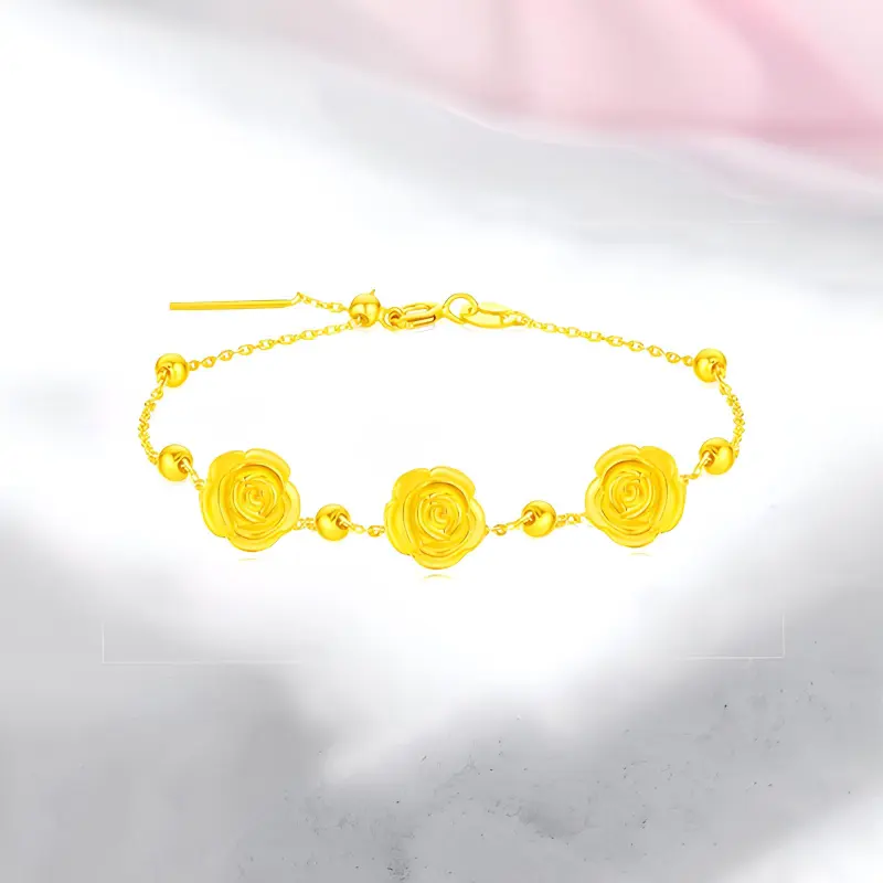 Bailijin Gold Bracelet Unisex-3