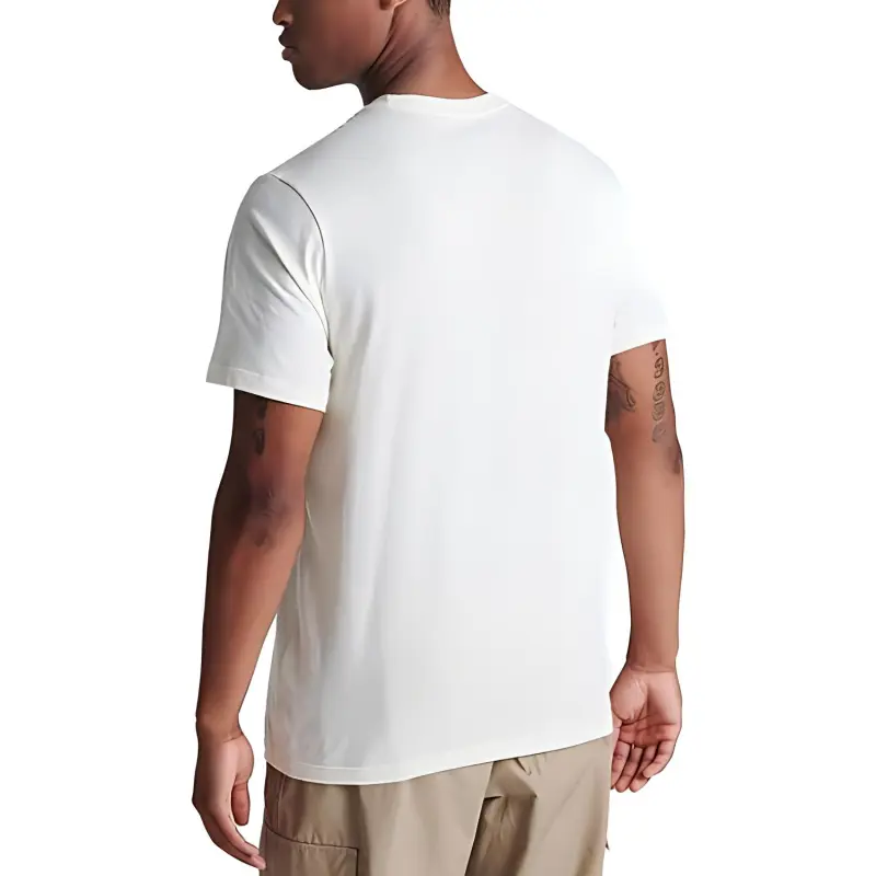 Nike T Shirts Men White-1