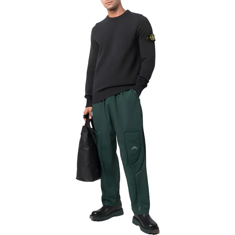 STONE ISLAND Sweater Men's Charcoal Gray-1