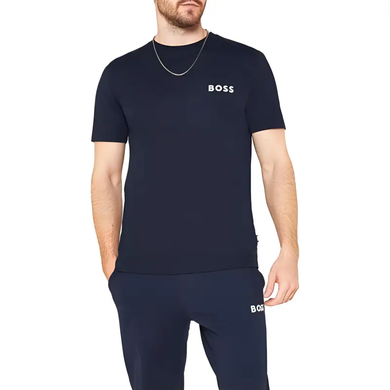 HUGO BOSS T Shirts Men Navy-2