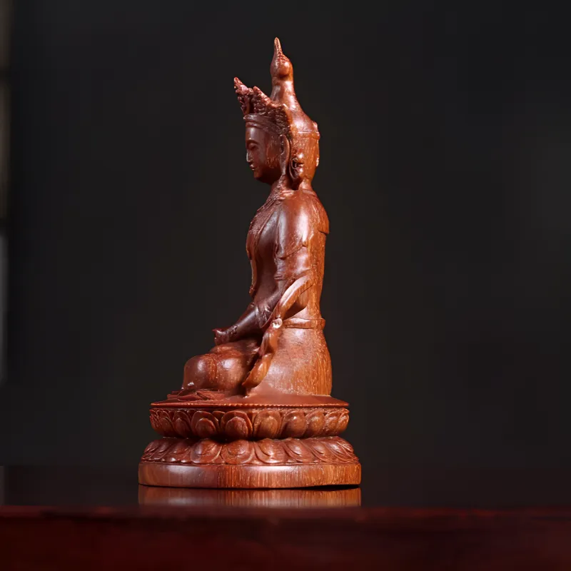 Ji Millennium Bloodwood Wooden Ornaments Unisex-3