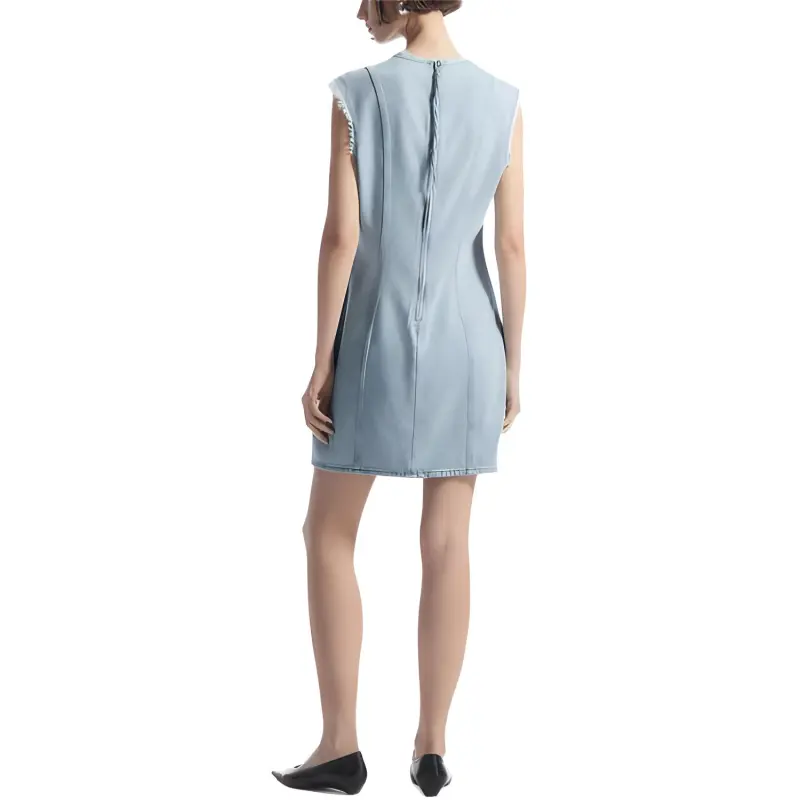 COS Sleeveless Dress Women's Light Blue-2