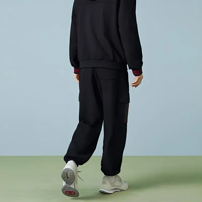 GUCCI SS23 Knitted Sweatpants Men's Black-2