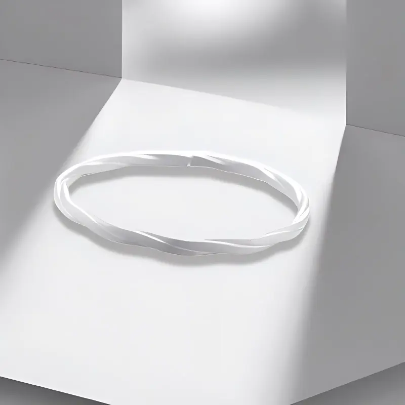 FUSSEM S999 Fine Silver Bangles Women's-1