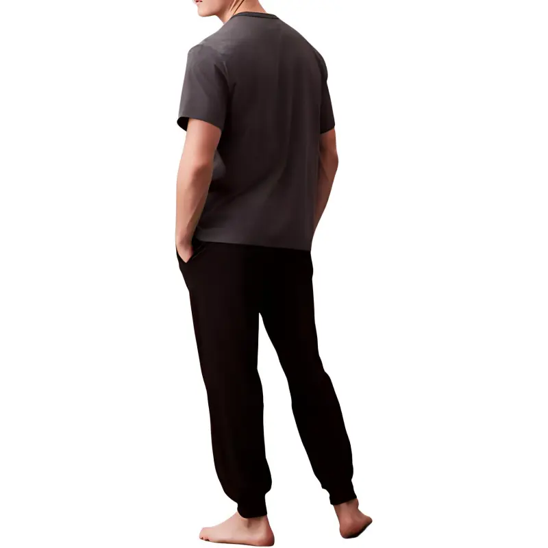 CALVIN KLEIN T Shirt Men's Charcoal Gray Heather-2