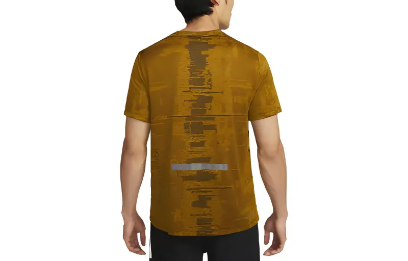 Nike T-Shirts Men Tan-1