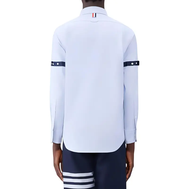 THOM BROWNE Long Sleeved Buttoned Shirt-4