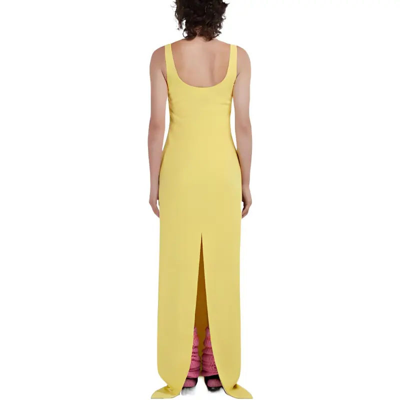 MARNI Sleeveless Dresses Women's Yellow-2