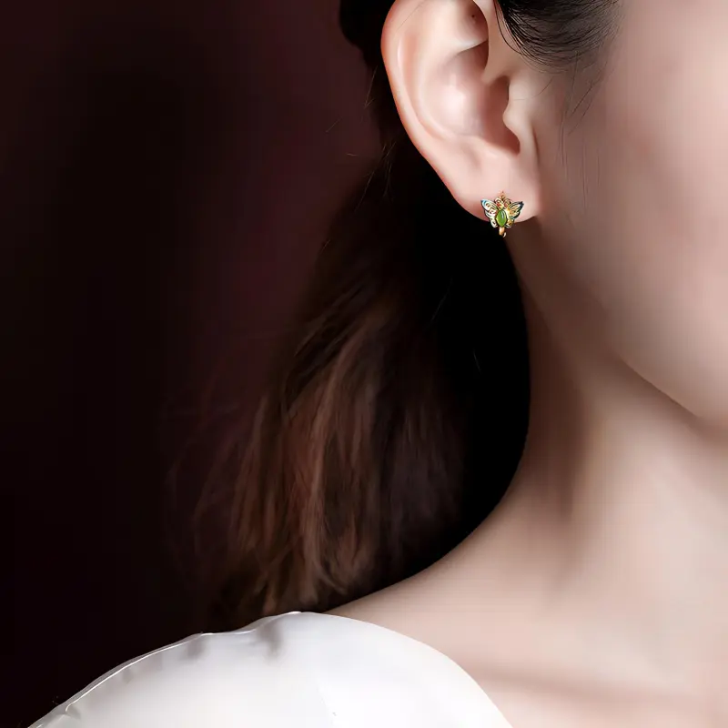 Tinessy Earrings Jasper Women's-3